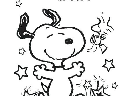 440x330 Snoopy Christmas Colouring Pages Coloring Free Printable For S