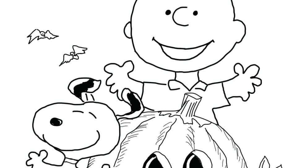 960x544 Snoopy Halloween Coloring Pages Free Printable Snoopy Coloring