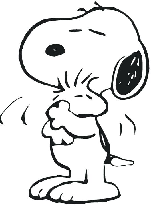 550x731 Snoopy Valentine Coloring Pages Charlie Brown Valentine Coloring