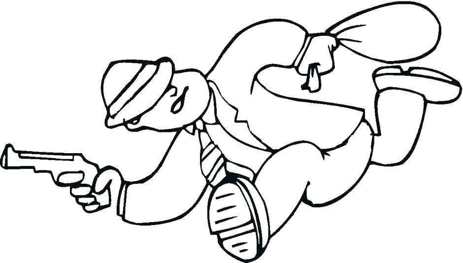 940x534 Zoo Hippopotamus Coloring Page Cartoon Snorkeling Hippo Outlined