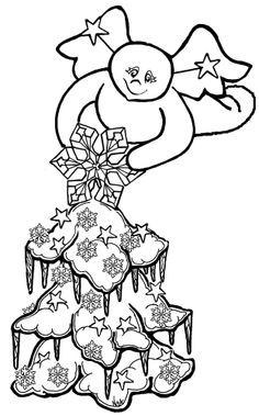 236x379 Icolor Angel Wings ~ Snow Black And White