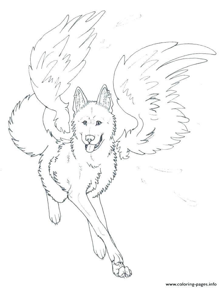 728x945 Printable Angel Coloring Pages