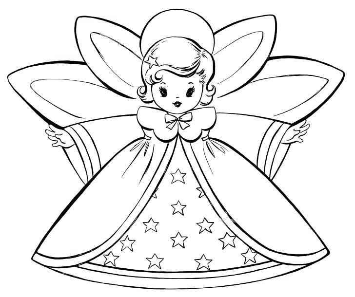 728x610 Angel Coloring Pages Printable Baby Angel Coloring Es Angels