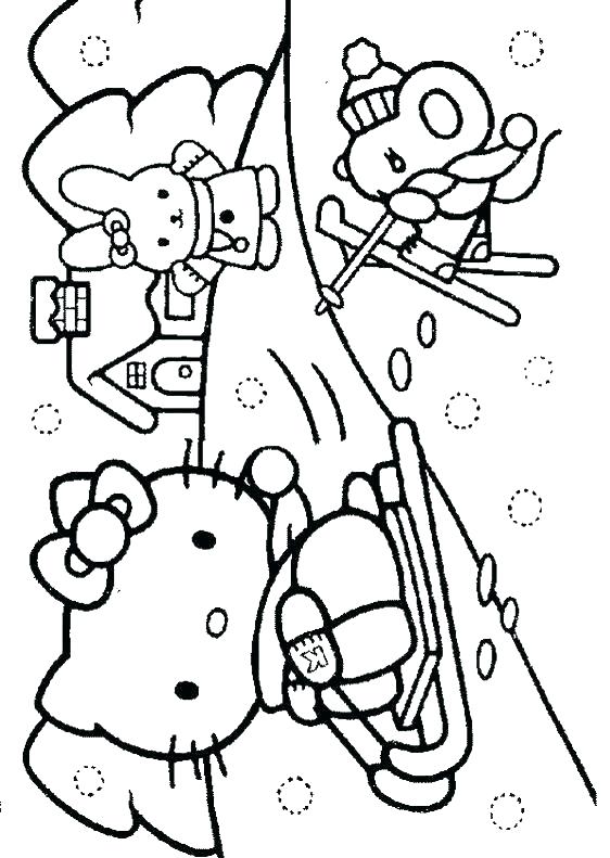 562x791 Snow Coloring Page Winter Coloring Pages Free Winter Colouring