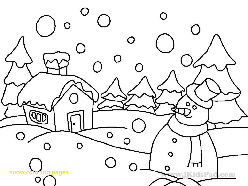 1024x768 Sledding In The Snow Coloring Page Keysub Snow Coloring Pages