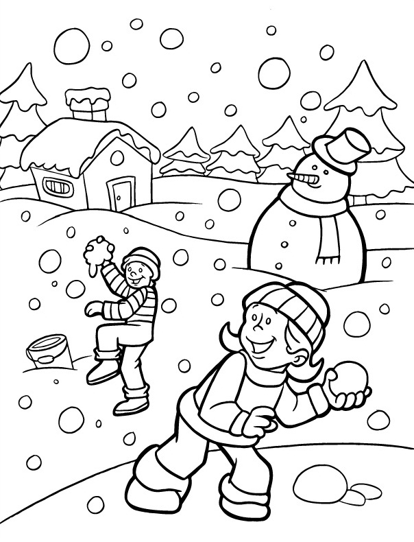 604x790 Snow Coloring Pages Free Snow Colouring Pages Walldumb Download