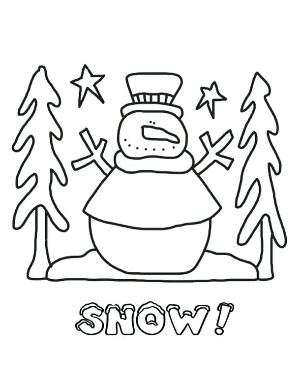612x792 Snow Coloring Page Coloring Pages Printable Northpole Com Snow
