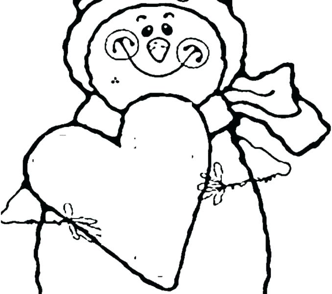 678x600 Snowman Coloring Pages Free Color Bros Frosty The Snowman Coloring