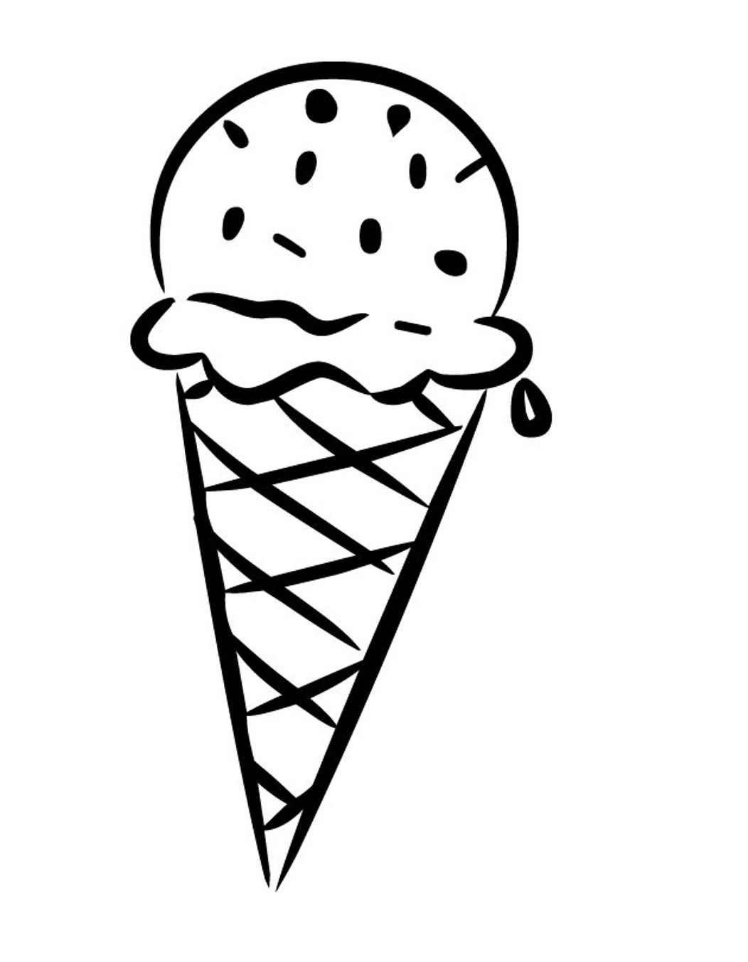 1052x1353 Ice Cream Cone Coloring Page Best Of Snow Cone Coloring Pages