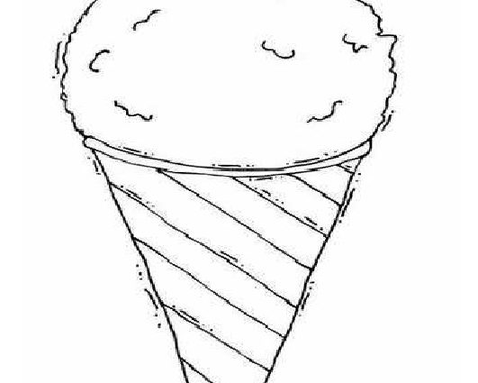 531x425 Snow Cone Coloring Page Summer Coloring Pages Of Ice Cream