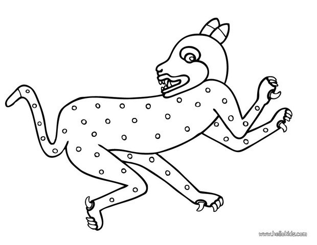 620x480 Snow Leopard Coloring Pages