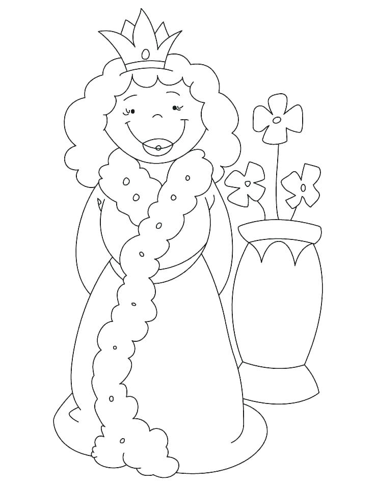 738x954 Queen Coloring Page Alphabet Letter Q Is For Queen Coloring Page