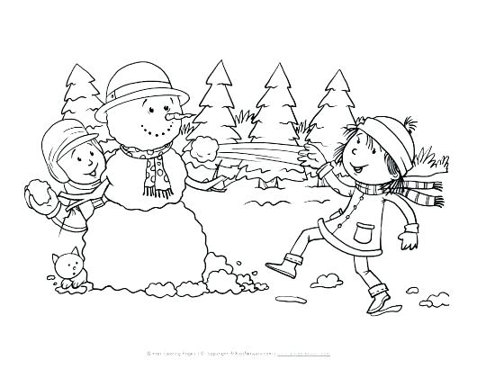 530x410 Free Printable Winter Coloring Pages Free Printable Winter