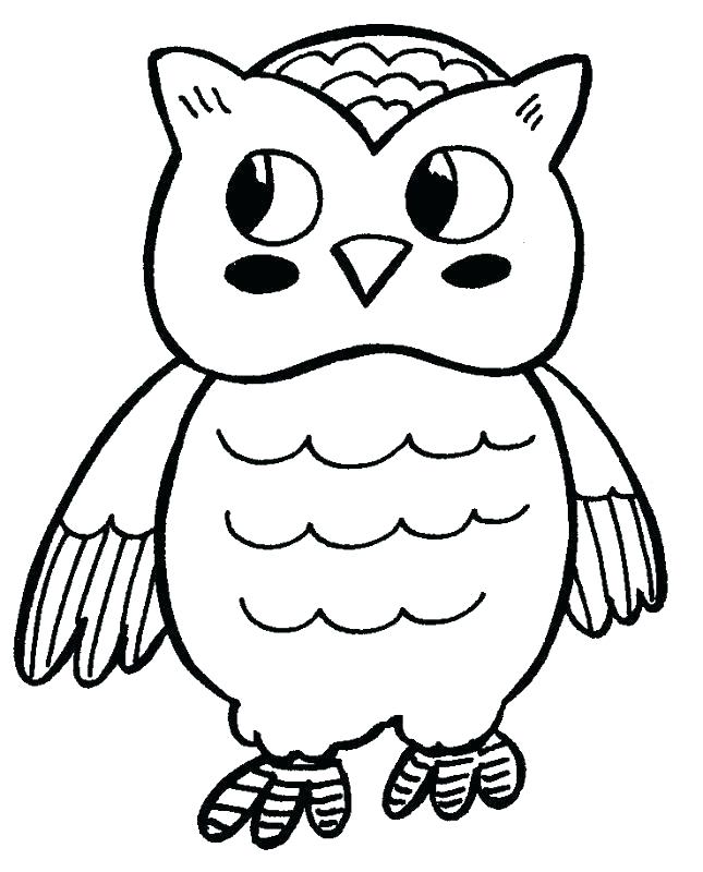 645x800 Coloring Page Of An Owl Coloring Pages Owl White Coloring Pages