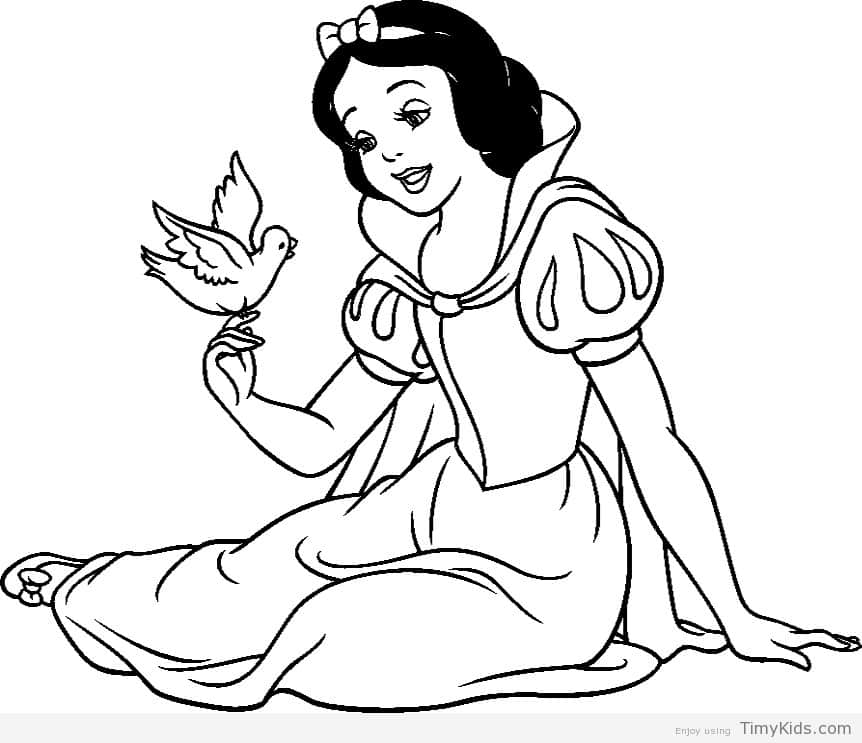 862x743 Colouring Pages Snow White Coloring Pages Snow White Timykids