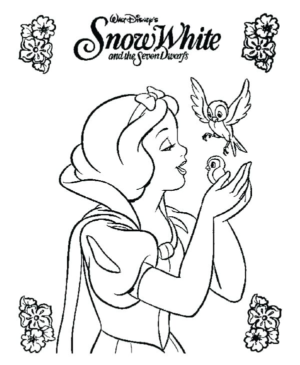 600x729 Snow White And The Seven Dwarfs Coloring Pages 7 Dwarfs Coloring