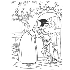230x230 Top 20 Free Printable Snow White Coloring Pages Online