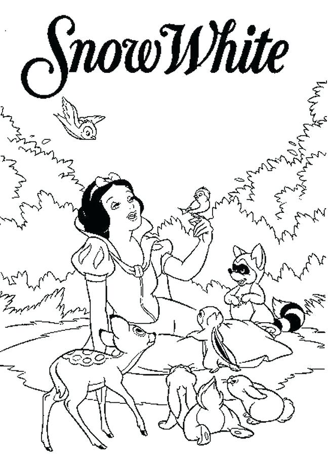 650x900 Snow White Printable Coloring Pages Nzherald.co