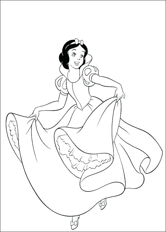 569x796 Ideal Snow White Coloring Pages Print Coloring Pages Ideal Snow Te