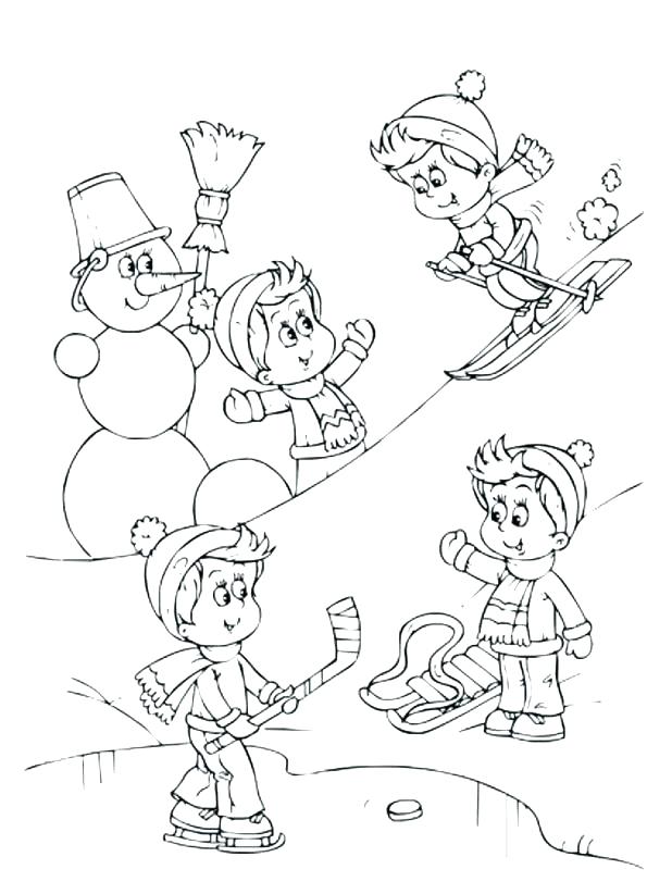 618x822 Outdoor Scene Coloring Pages Outdoor Coloring Pages Medium Size