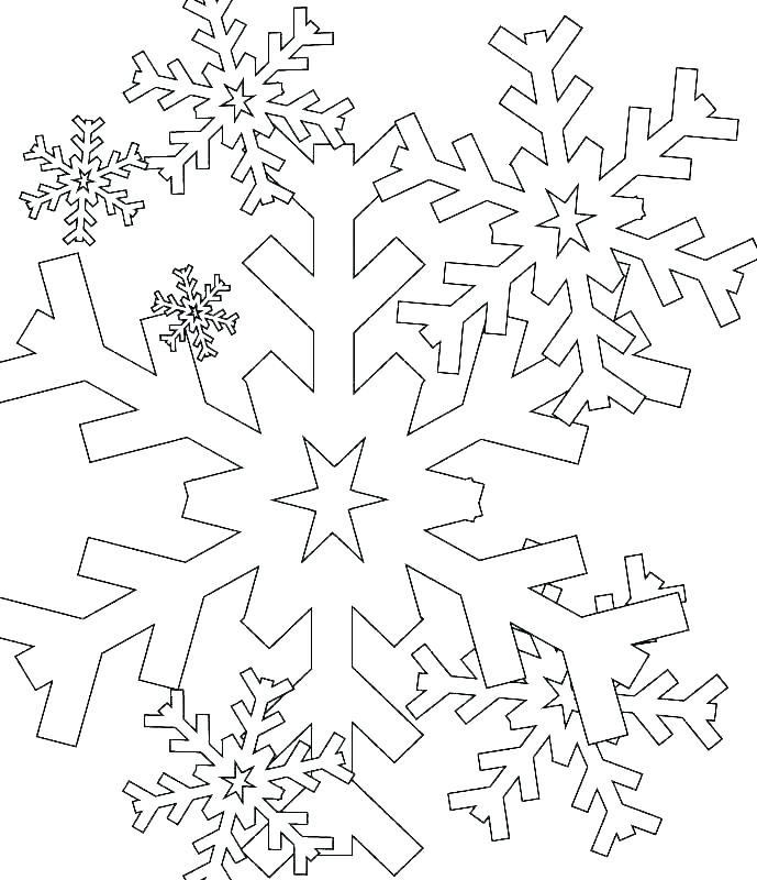 689x800 Snowflake Coloring Pages Snowflake Coloring Page S Snowflake