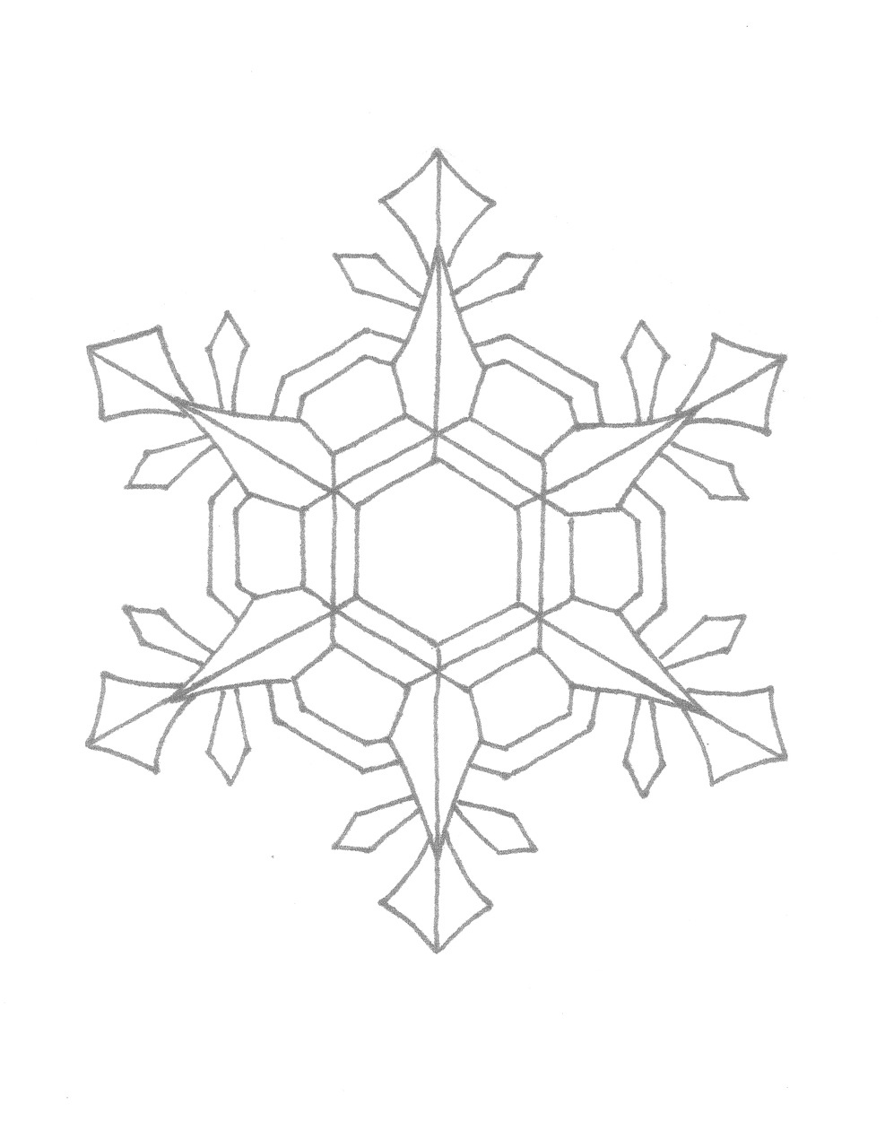 987x1280 Snowflakes Coloring Pages Fresh Printable Snowflake Coloring Pages