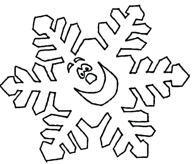 800x675 Snowflake Color Page Snowflake Coloring Sheet Trend Snowflake