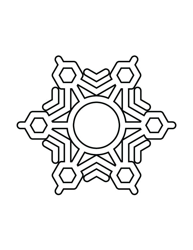 670x867 Snowflake Coloring Pages Limited Snow Flake Coloring Pages