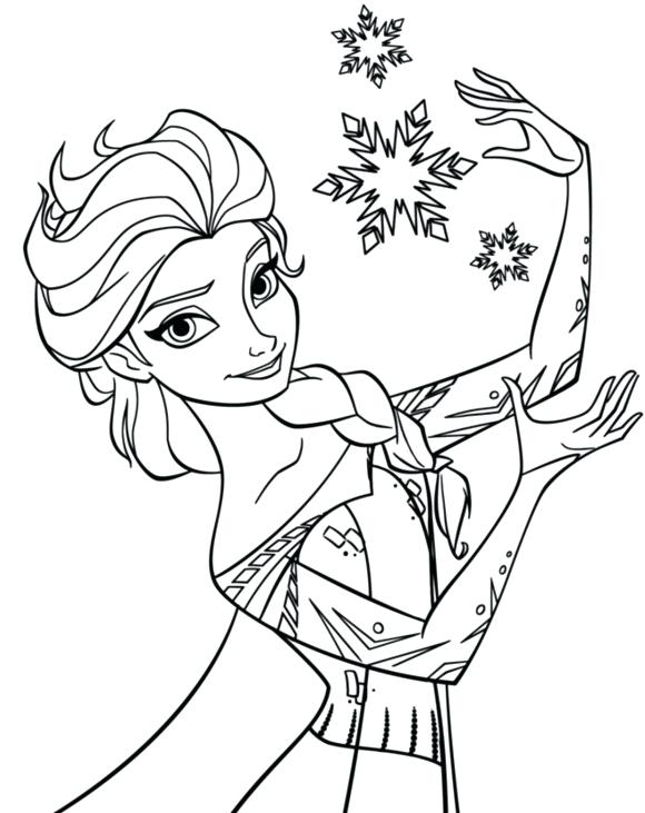 580x731 Coloring Page Snowflake Snowflake Coloring Page Frozen Coloring