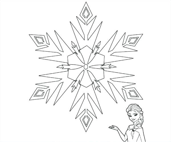 600x500 Printable Snowflake Coloring Pages Printable Snowflake Coloring