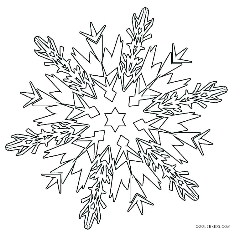 750x745 Snowflake Color Page Snowflake Designs Publications Sample