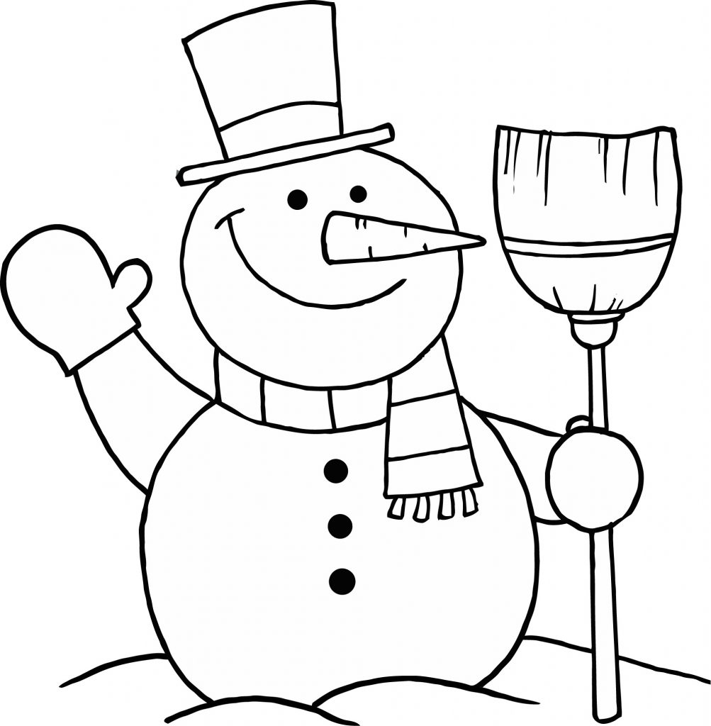 1003x1024 Snowman Coloring Pages