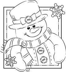Snowman Coloring Pages For Adults