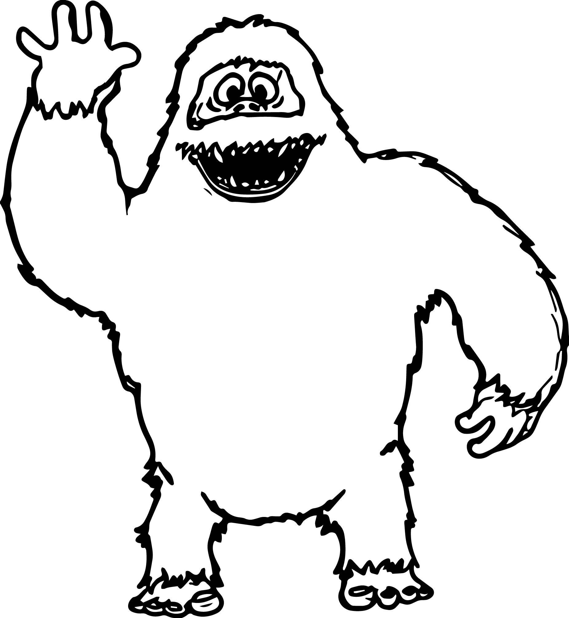Snowman Coloring Pages For Kids