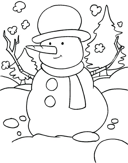 542x688 Snowman Coloring Pages Cartoon Snowman Coloring Pages With Broom