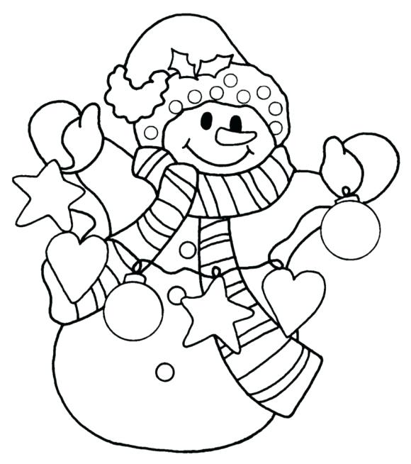 580x654 Snowman Coloring Pages For Kids Coloring Snowman Color Pages
