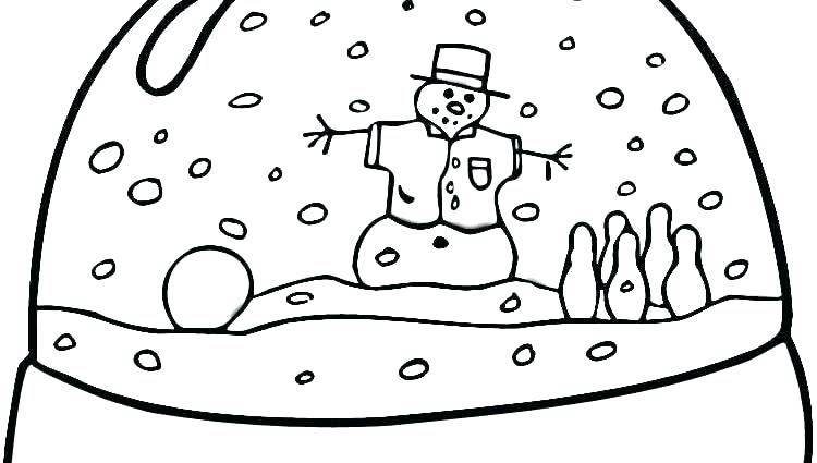 750x425 Best Winter Coloring Pages Images On Free Printable Snowman