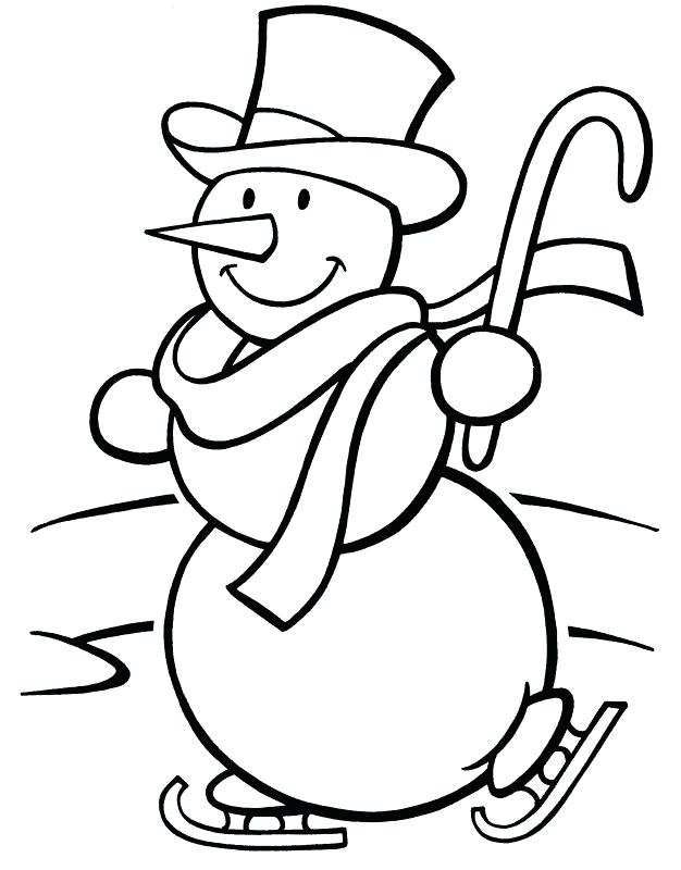 626x800 Snowman Greeting Coloring Page As Well As Snowman Greeting