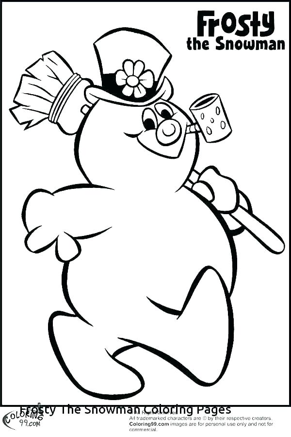 600x900 Free Printable Snowman Coloring Pages Shippa.co