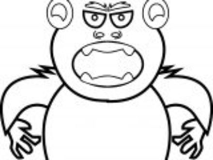 Snowman Face Coloring Page