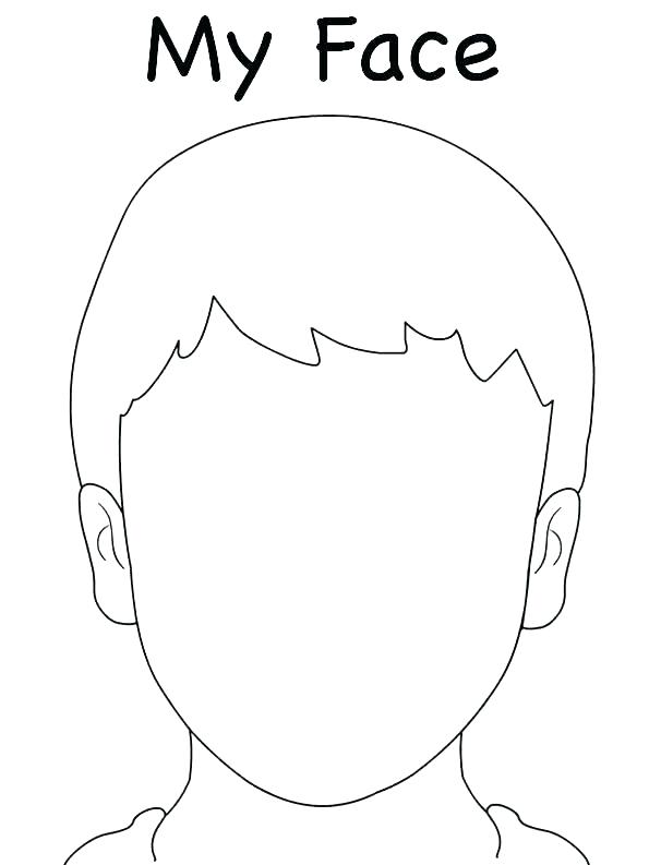 595x793 Girl Face Coloring Pages Blank Face Coloring Page Snowman Face