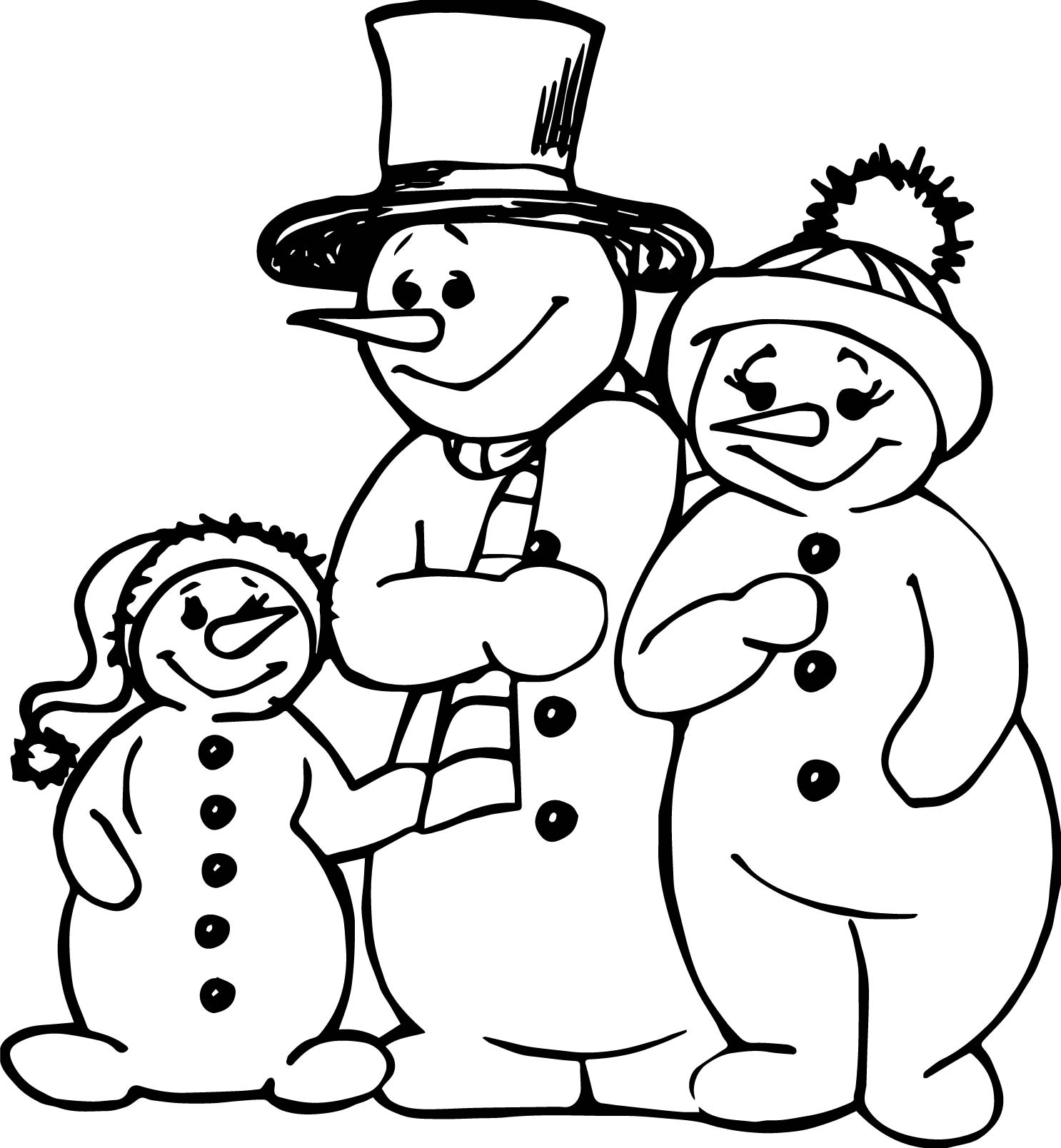 1486x1608 Snowman Family Coloring Pages Collection Coloring For Kids 2018