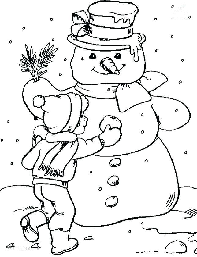 644x843 Snowy Day Coloring Page Cool Coloring Pages Soccer Clubs Logos