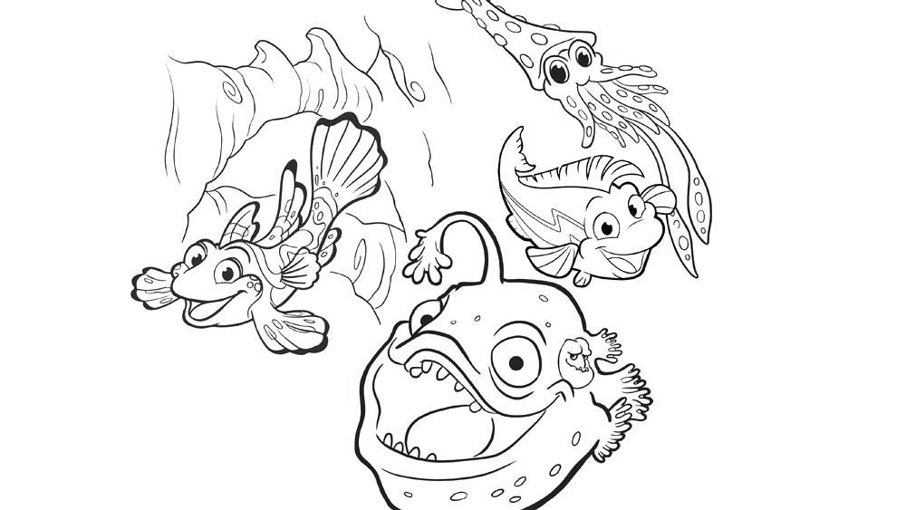 1000x563 Bubbles Coloring Page In The Ocean Soap Bubbles Coloring Pages