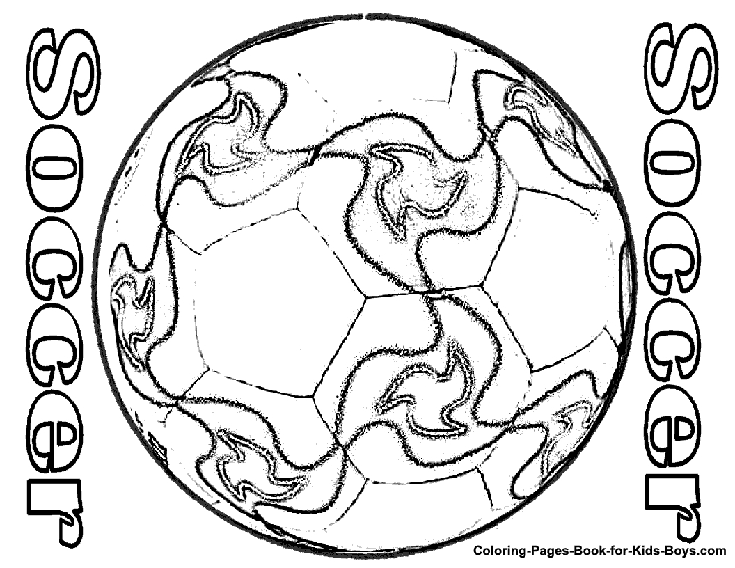1056x816 Soccer Ball Color Page Robertjhastings Net Arresting Balls