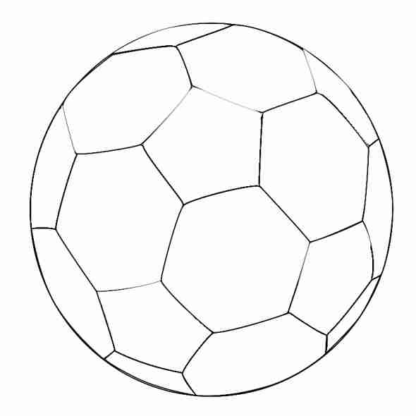 590x590 Captivating Soccer Ball Coloring Page 62 For Your Pages