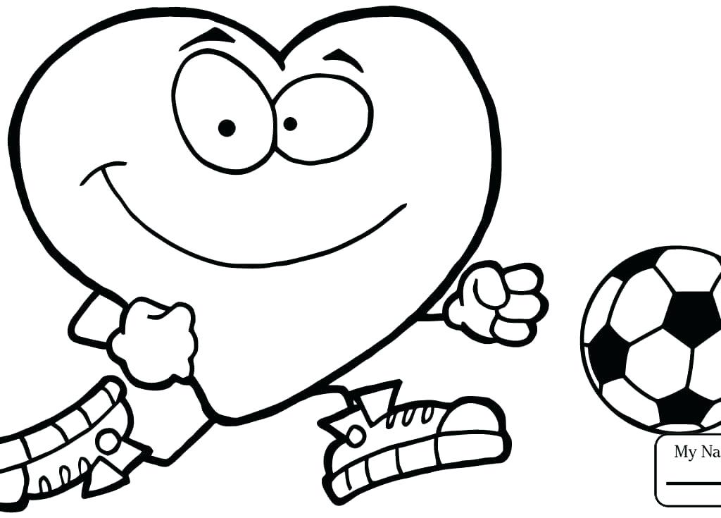 1024x735 Coloring Pages Soccer Soccer Ball Coloring Page Soccer Ball