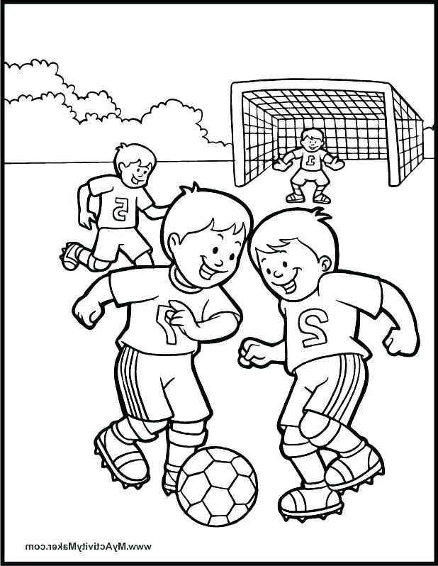 618x798 Soccer Fun Coloring Page Coloring Pages Soccer The Explorer