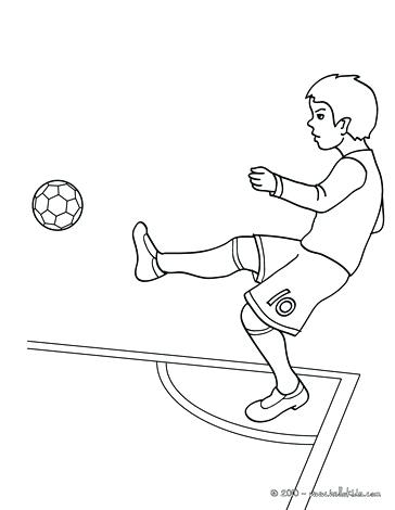 364x470 Coloring Pages Soccer