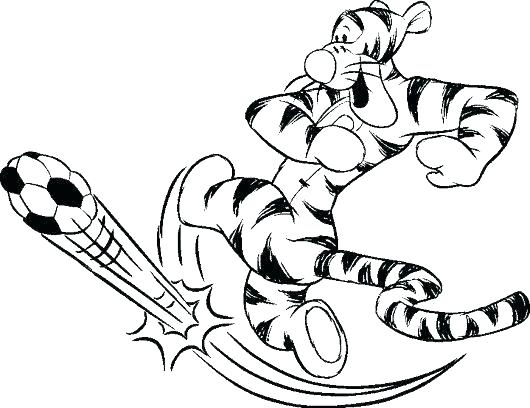 530x408 Sports Balls Coloring Pages Soccer Ball Coloring Pages Sports